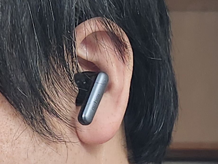 Earfun air pro 4iを付けた所