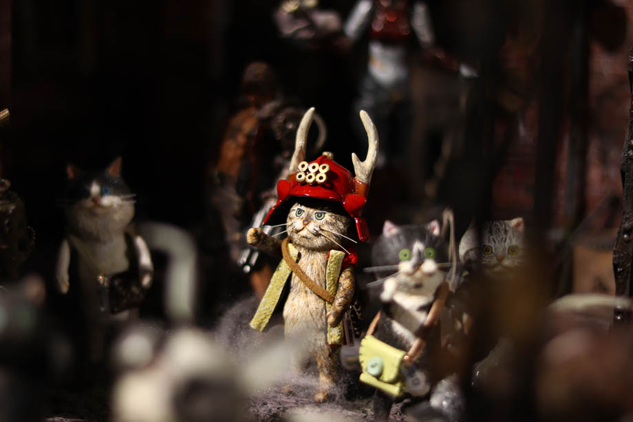 猫猫寺のイベントの展示風景②