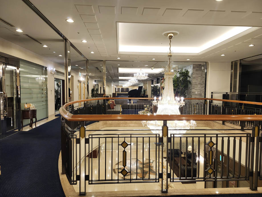 ホテルベルクラシック東京の2Fの結婚式サロンと写真スタジオ