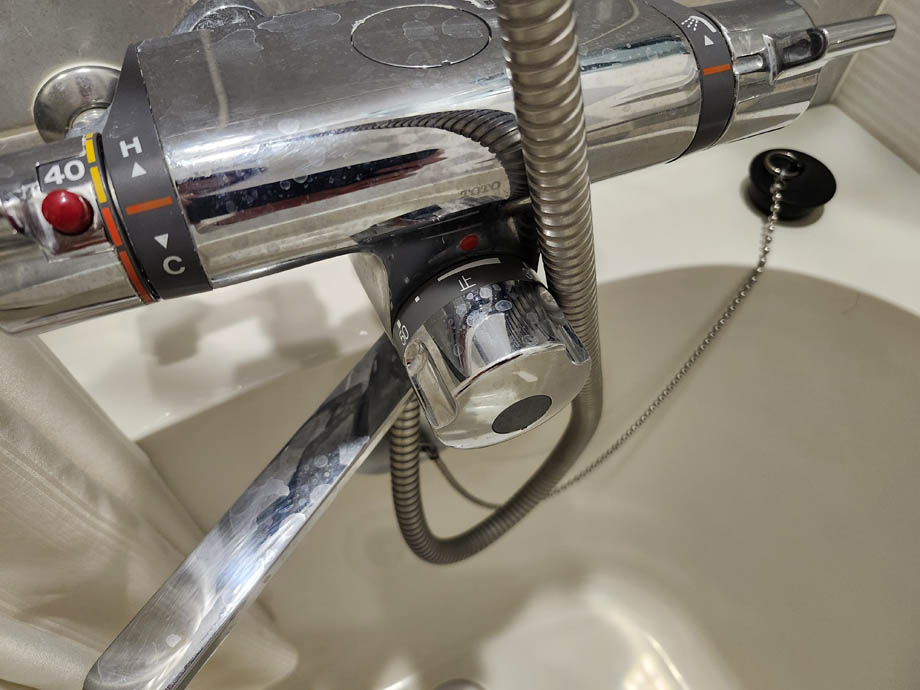 ホテルベルクラシック東京
シングルルームのお風呂の蛇口