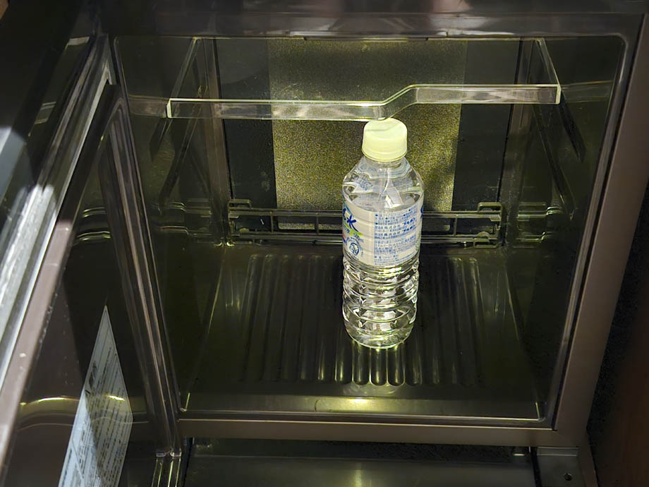 ホテルベルクラシック東京
シングルルームの冷蔵庫