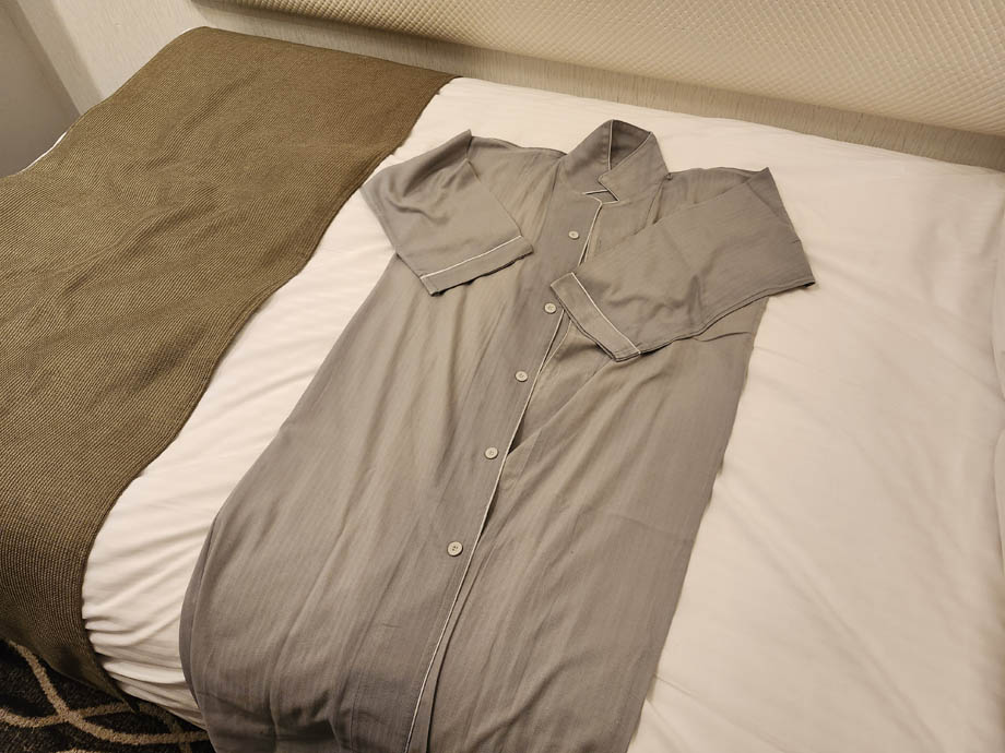 ホテルベルクラシック東京のルームウェア