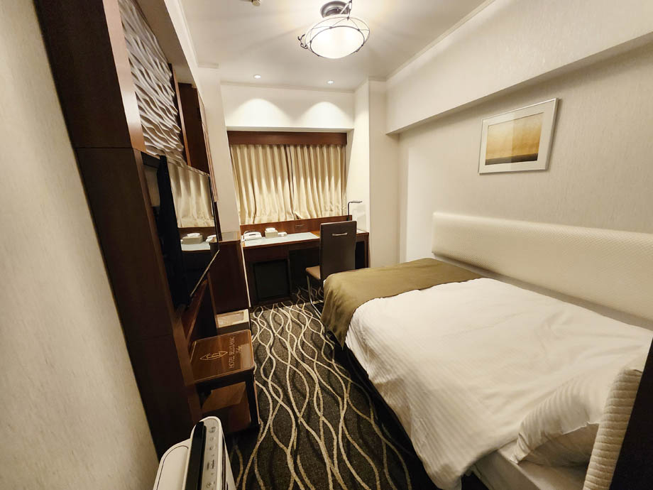 ホテルベルクラシック東京のシングルルーム全体