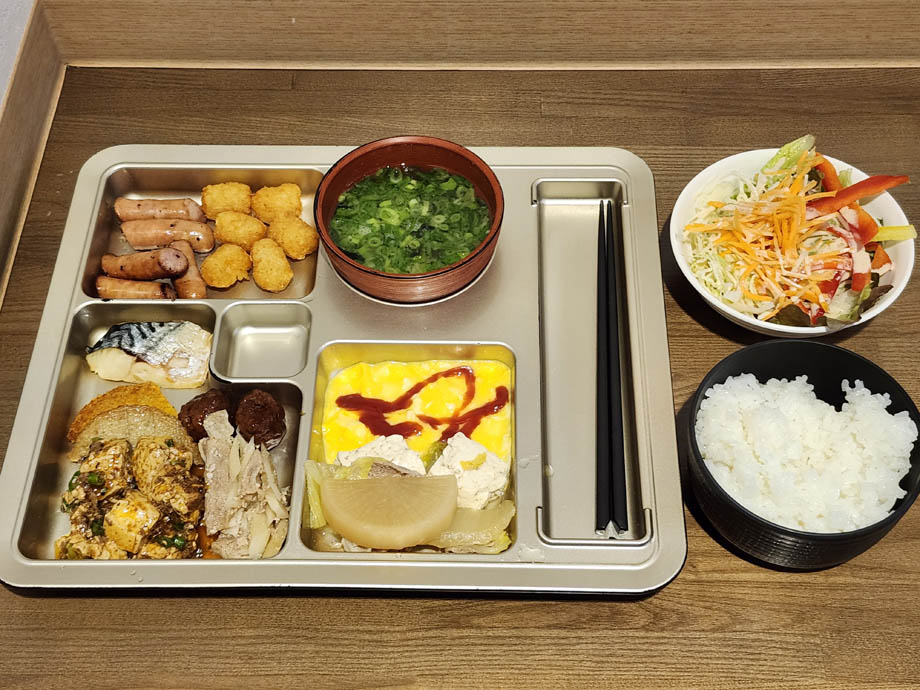 ホテルたいよう農園徳島県庁前の取った料理