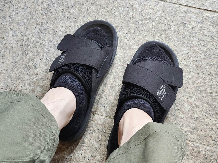 ALLPE MODI履いている所アップ